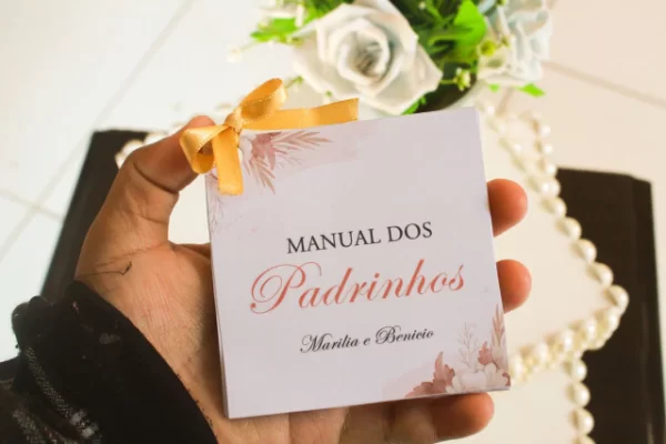 Arte Digital | Manual dos Padrinhos casamento | Terracota