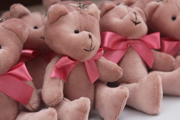 Chaveiro| Lembrancinhas casamento urso pelúcia