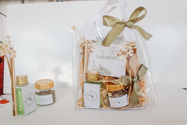 Kit Saquinho convite para padrinhos de casamento - Image 3