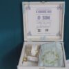 Caixa convite para padrinhos de casamento MDF | Azul - Image 6