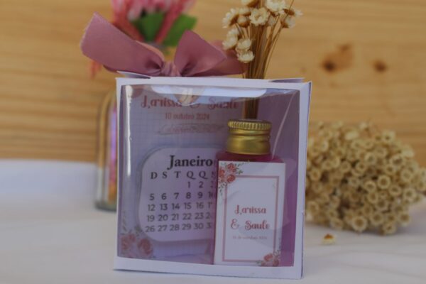 Mini Kit de Aconchego: Vela Aromática e Calendario- Casamento - Image 4