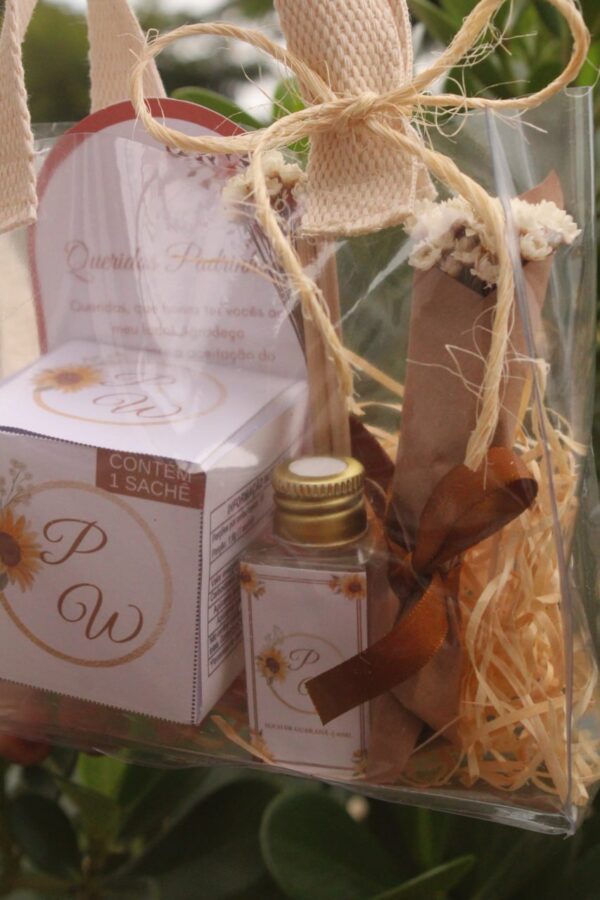 KIT| Lembrancinha casamento saquinho transparente pvc - Imagem 2
