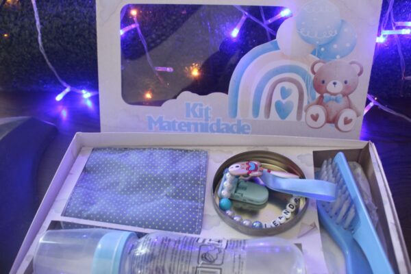 Kit Maternidade Personalizado azul- Presente Especial para Bebês - Image 6