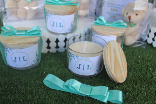 Kit Aroma Convite Padrinhos de Casamento Verde - Image 2